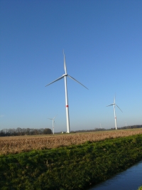 Windkraftanlage in Mettingen
