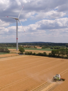 Windkraftanlage Uthuisen